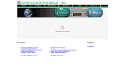 Desktop Screenshot of genesis-international.com